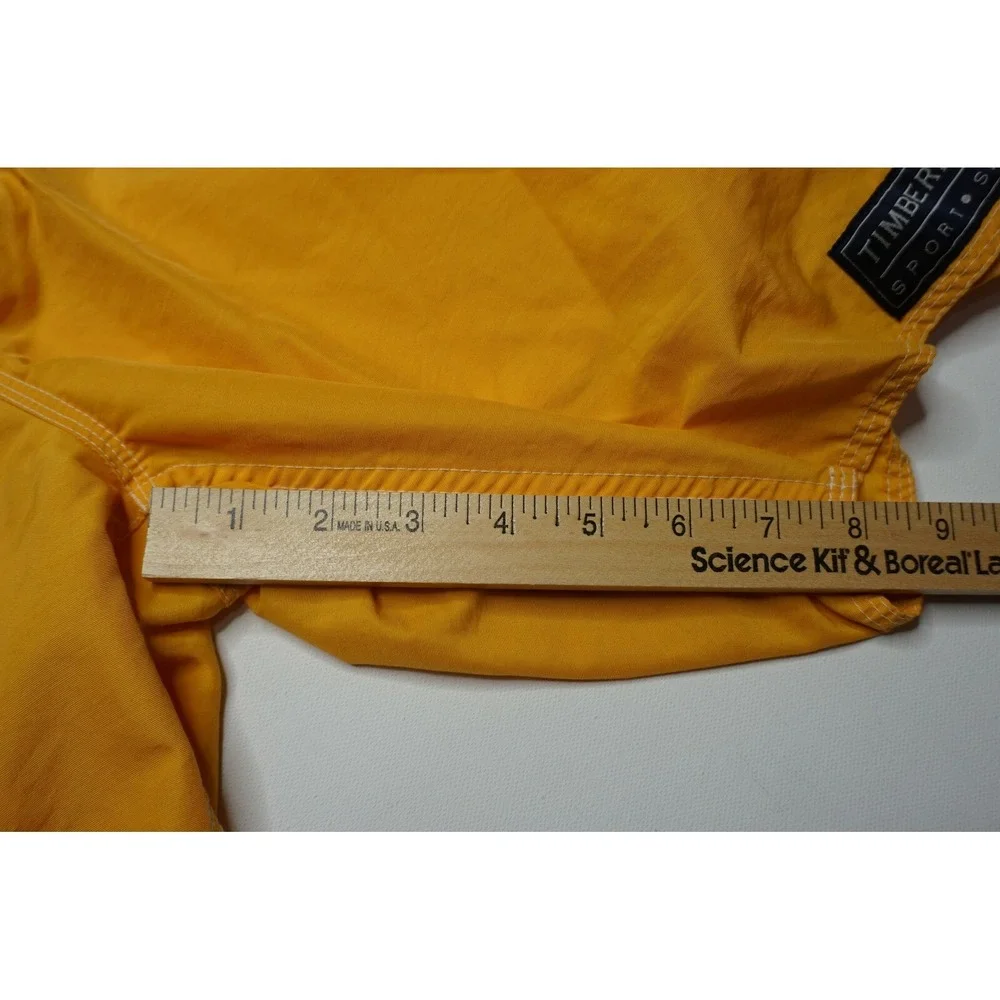 Timberland Sports Series Men XL‎ Yellow Cotton Nylon Blend 8